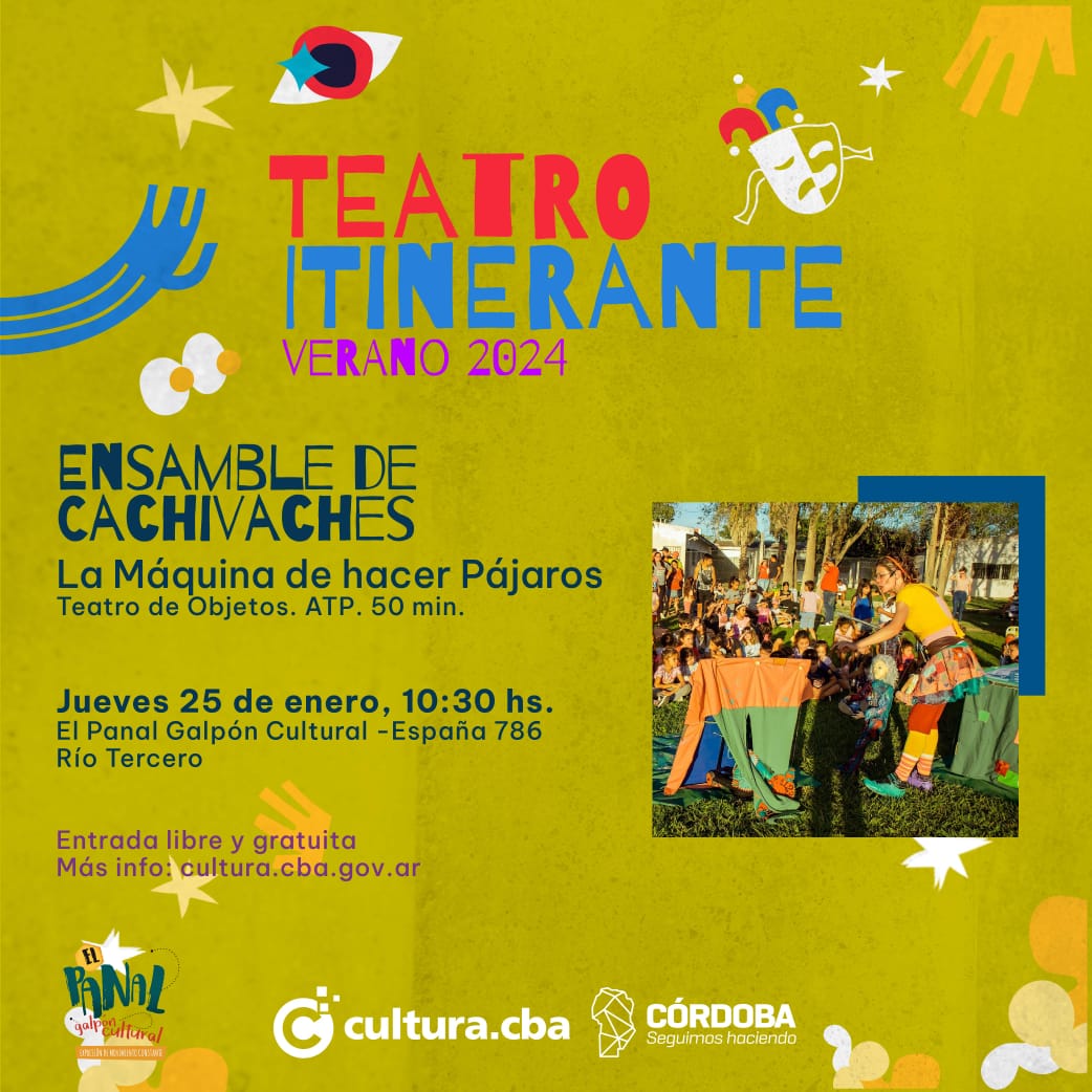 ENSAMBLE DE CACHIVACHES: UNA OBRA DIFERENTE EN EL PANAL GALPÓN CULTURAL