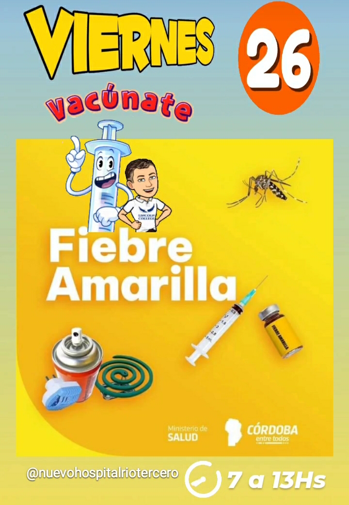 POR LA DEMANDA SE AGREGA UN DÍA MAS PARA VACUNACIÓN CONTRA FIEBRE AMARILLA