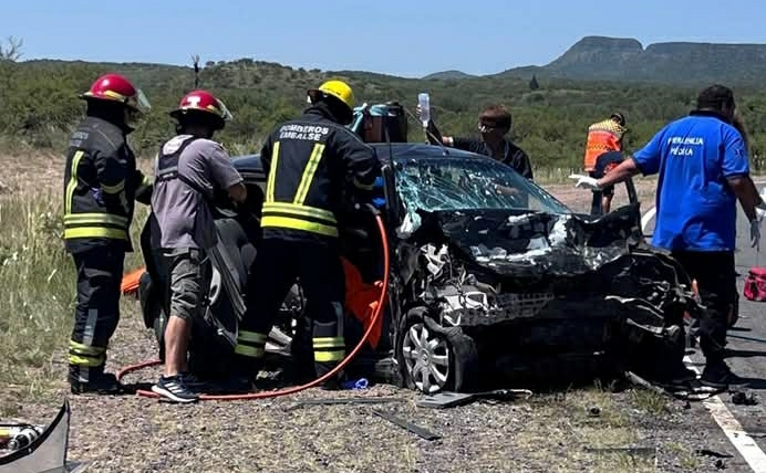 Tragedia vial en el quebracho: una mujer fallecida y tres heridos