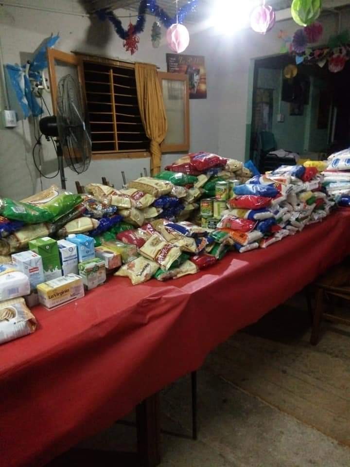 El Comedor Luz del mundo recibi&oacute; una gran cantidad de alimentos no perecederos en los Carnavales de Cerino