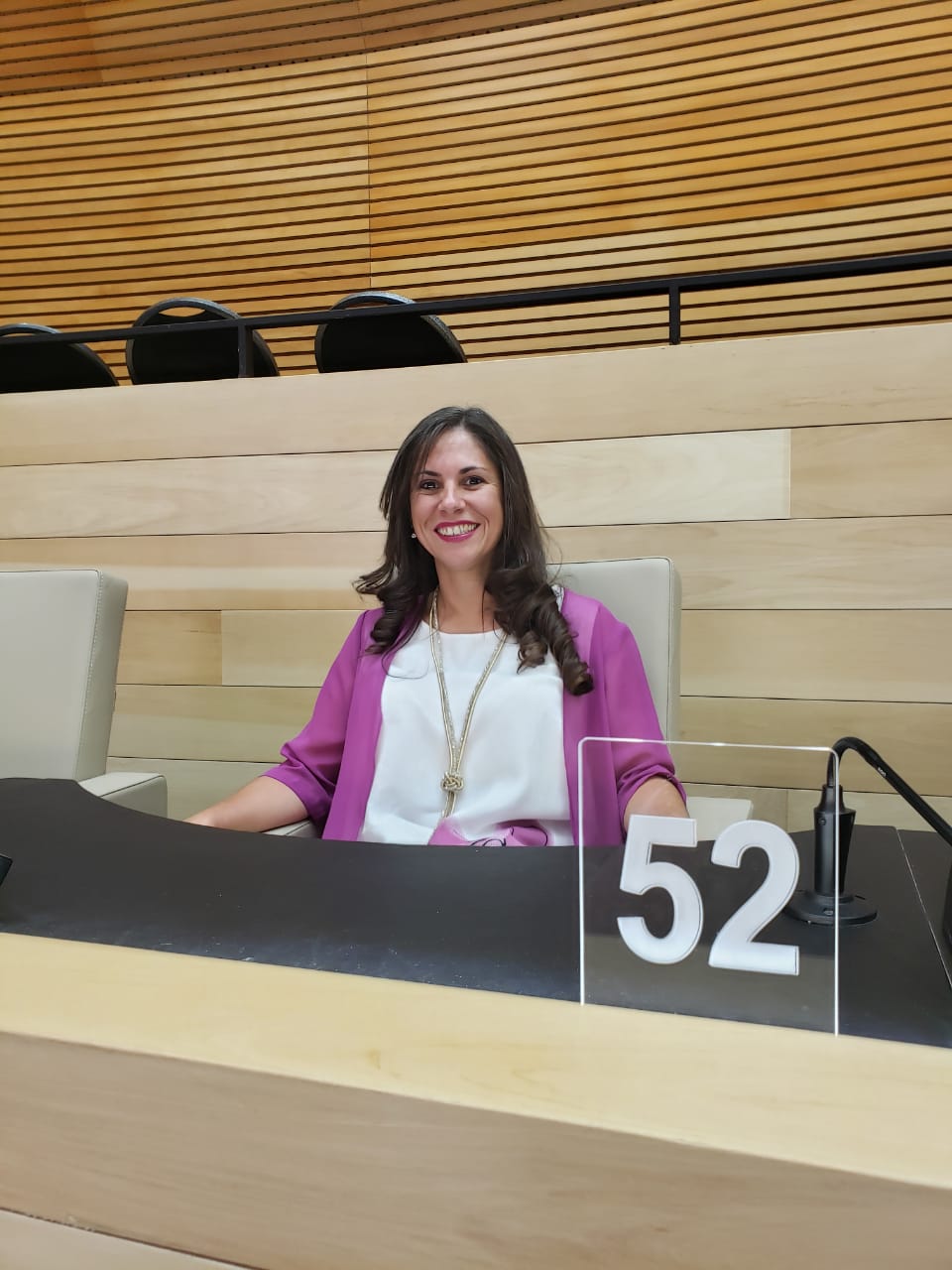 Laura Labat "Estamos trabajando en proyectos para erradicar la violencia hacia el g&eacute;nero, protecci&oacute;n hacia el consumidor y a las personas vulnerables"