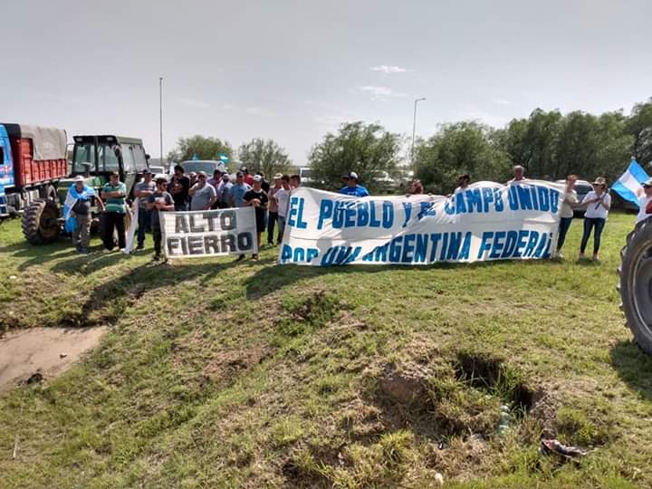 Lucas P&aacute;ez "Queremos manifestar el descontento del productor con este gobierno"