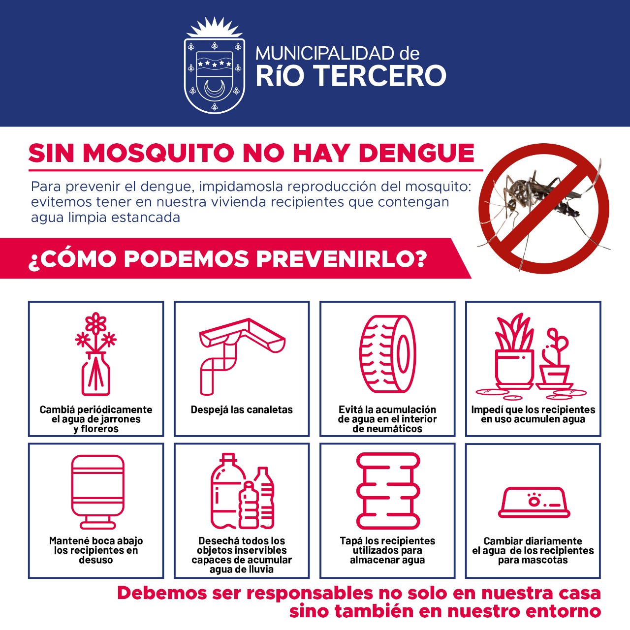 *DENGUE: ES FUNDAMENTAL PREVENIR ENTRE TODOS*