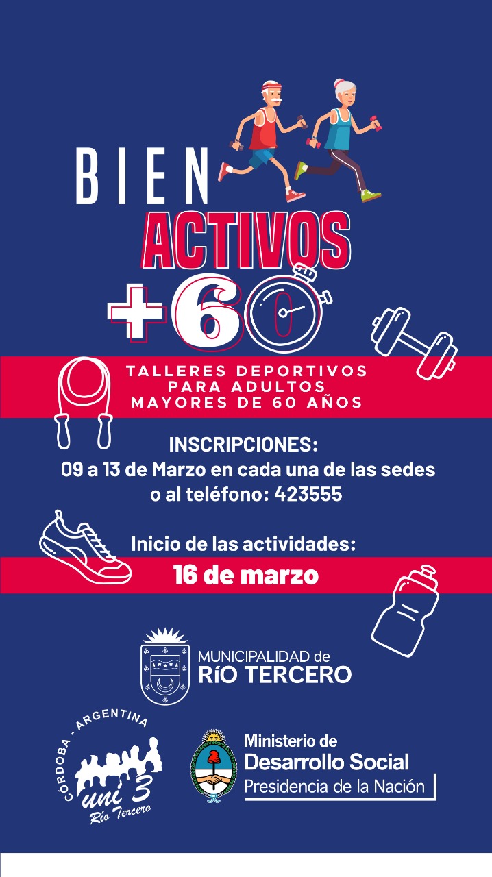 Se present&oacute; el Programa &ldquo;Bien Activos +60&rdquo; 