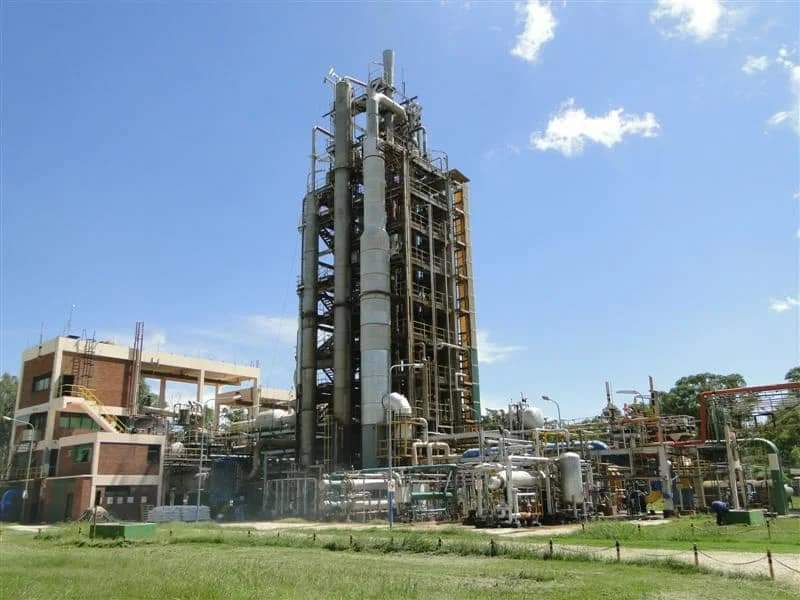 La Planta Química funciona desde 1956 en la Fabrica Militar Río Tercero cuenta con 170 trabajadores 