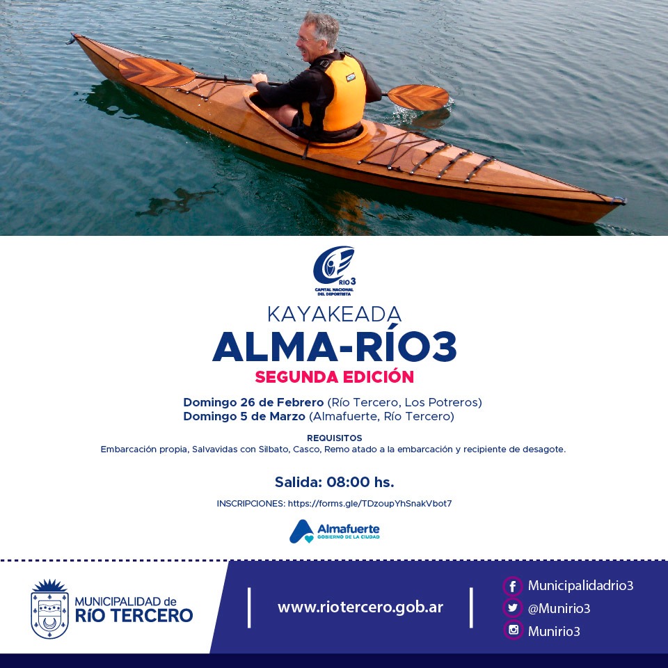 LLEGA LA SEGUNDA EDICIÓN DE LA KAYAKEADA *ALMA-RÍO*