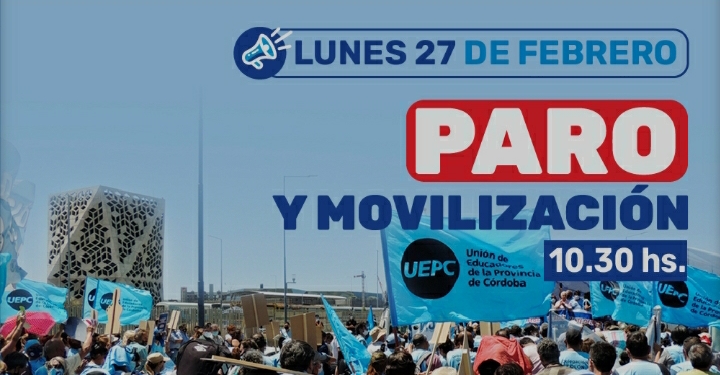 UEPC hará paro el lunes en el primer día de clases 