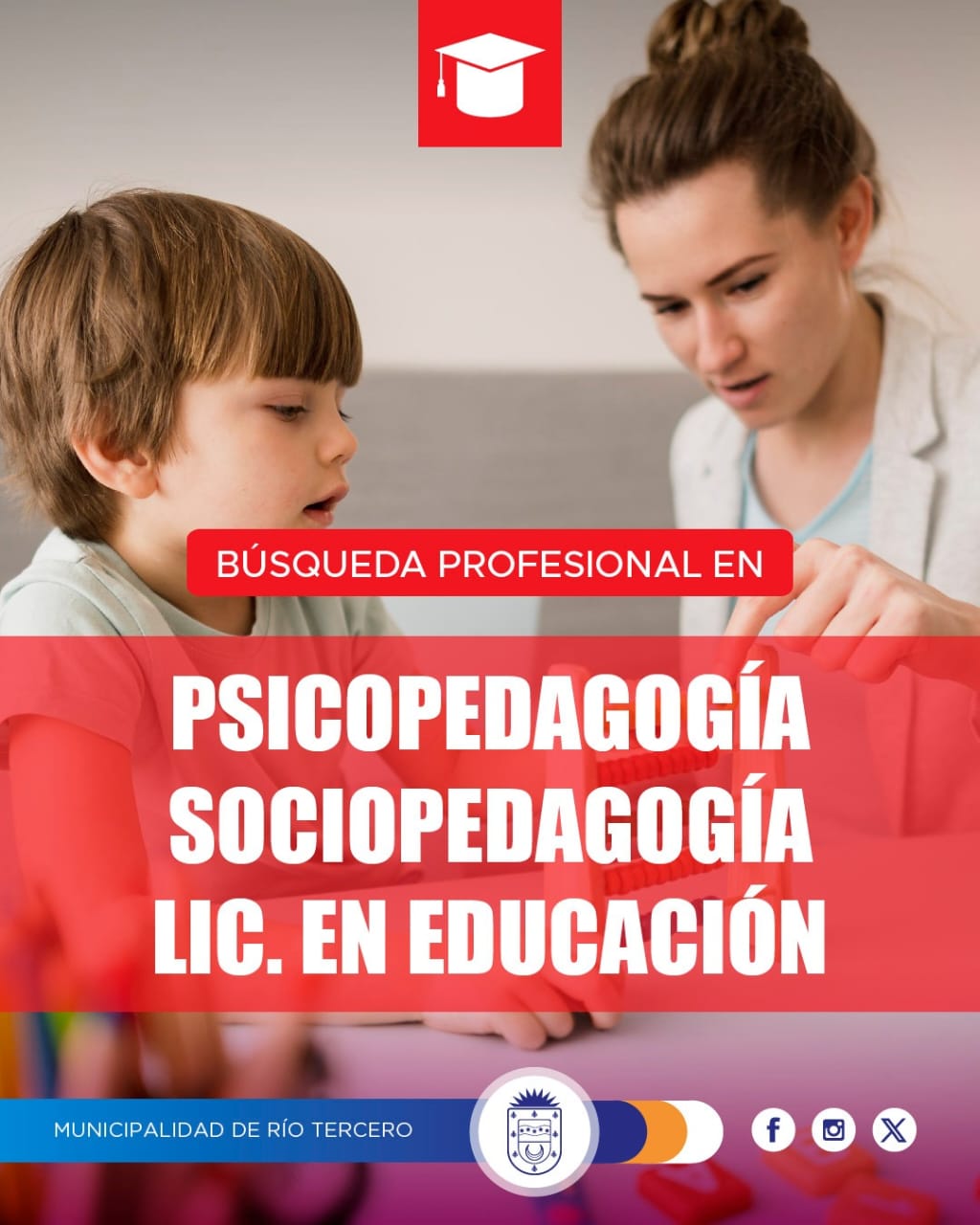 BÚSQUEDA LABORAL: PROFESIONALES EN PSICOPEDAGOGÍA, SOCIOPEDAGOGÍA Y LICENCIATURA EN EDUCACIÓN