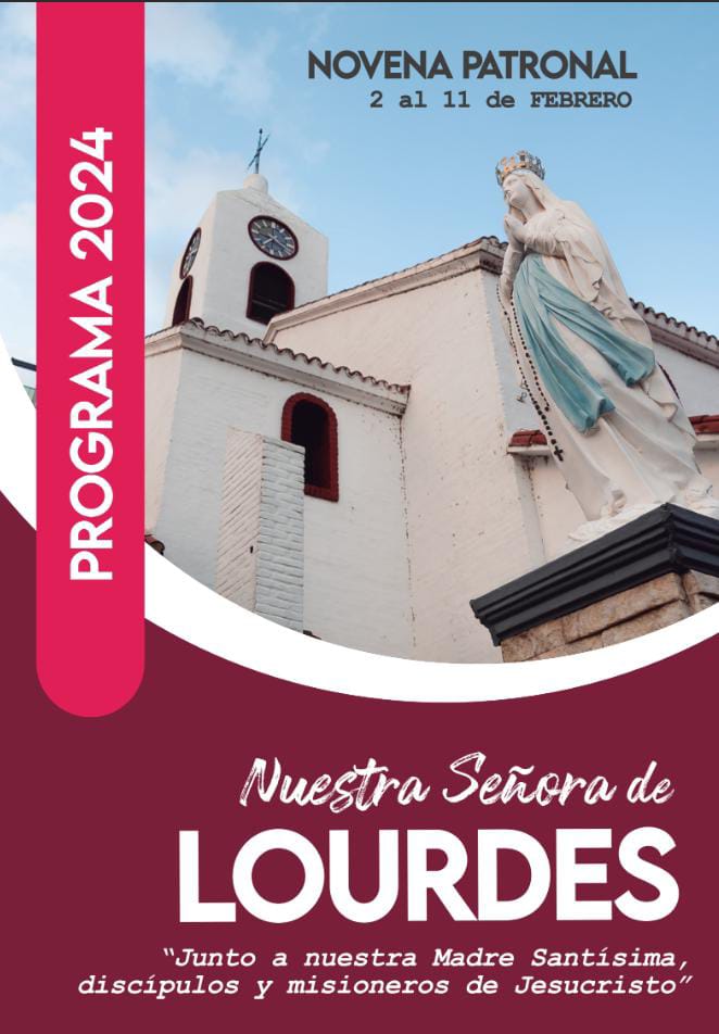 COMIENZA MAÑANA LA NOVENA PATRONAL DE NUESTRA SEÑORA DE LOURDES