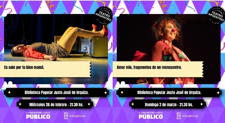 Antonella Rimoldi invita a disfrutar del ciclo *El teatro argentino celebra su público* con funciones gratuitas en Río Tercero