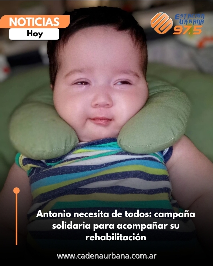 Antonio necesita de todos: campaña solidaria para acompañar su rehabilitación