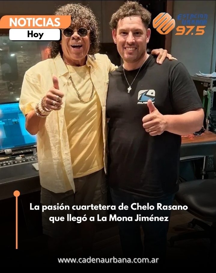 La pasión cuartetera de Chelo Rasano que llegó a La Mona Jiménez