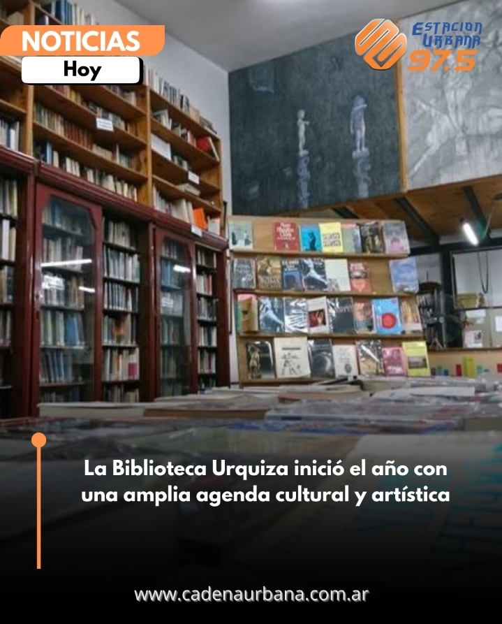 La Biblioteca Urquiza inició el año con una amplia agenda cultural y artística