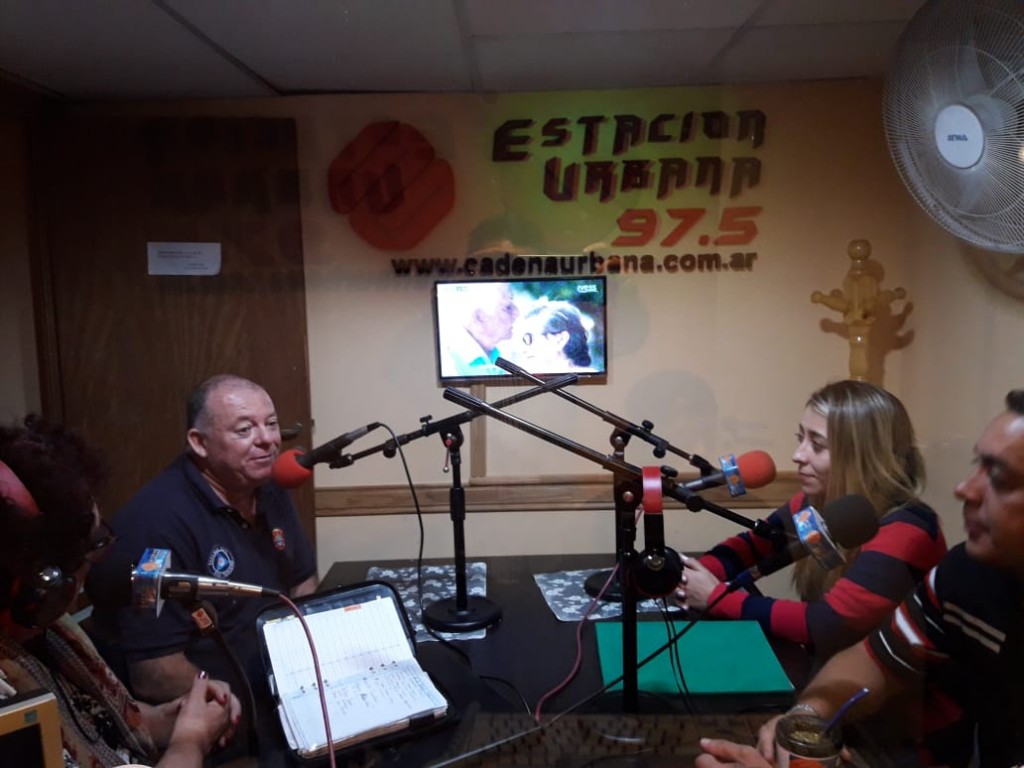 Hermes Mari "Son cerca de 40 voluntarios en la brigada de Defensa Civil"