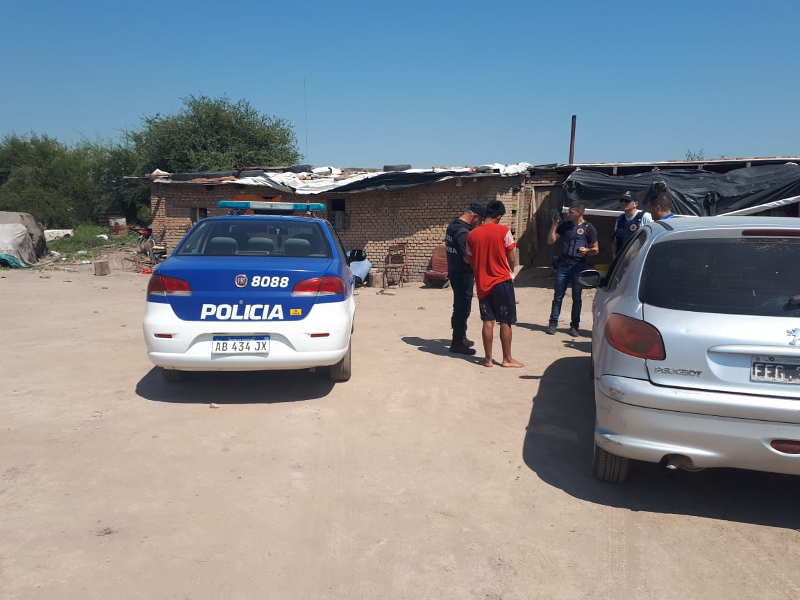 Parte Policial Almafuerte. *Allanamiento Positivo*