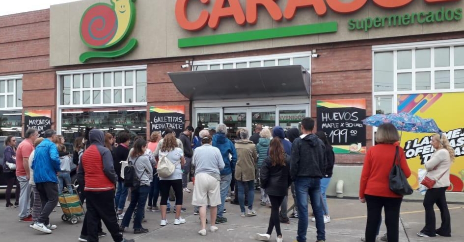 Coronavirus: psicosis en supermercados de R&iacute;o Tercero? 