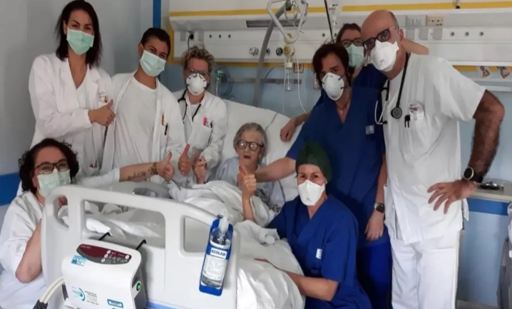 Coronavirus: Alma, la abuela de 95 a&ntilde;os que se cur&oacute; y conmovi&oacute; al Papa Francisco