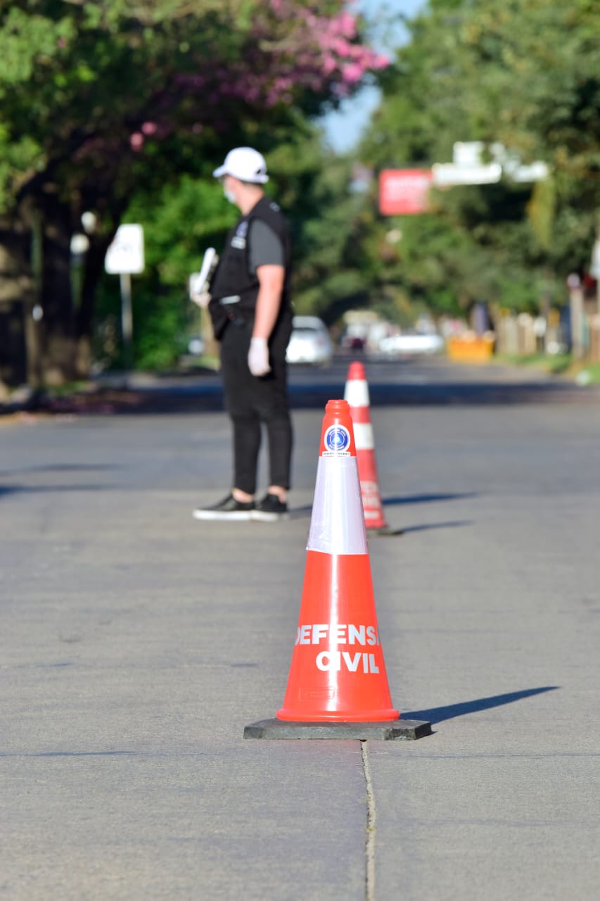 CONTROLES DE ACCESO A LA CIUDAD: 16 DETENIDOS POR DESOBEDIENCIA 