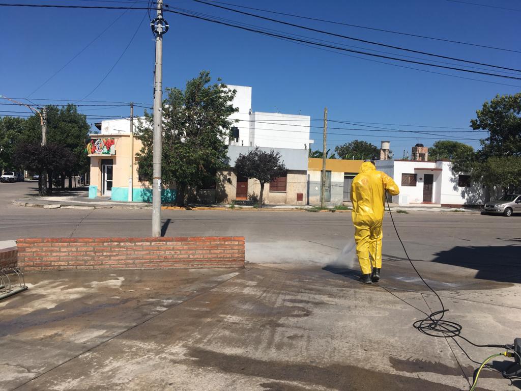 El Municipio realizar&aacute; desinfecciones en las calles: Cl&iacute;nicas, Hospital, Salas Asistenciales, Supermercados, cajeros autom&aacute;ticos, estaciones de servicios y accesos a la ciudad.