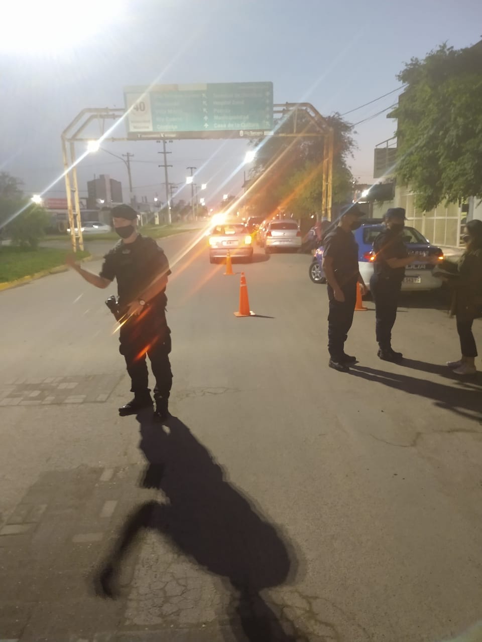 LA POLICÍA EN CONJUNTO CON EL ÁREA DE TRÁNSITO REALIZARON OPERATIVO SATURACIÓN