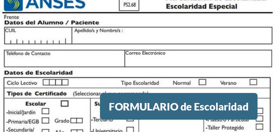 ANSES: LA AYUDA ESCOLAR SE COBRA DE MANERA AUTOMÁTICA