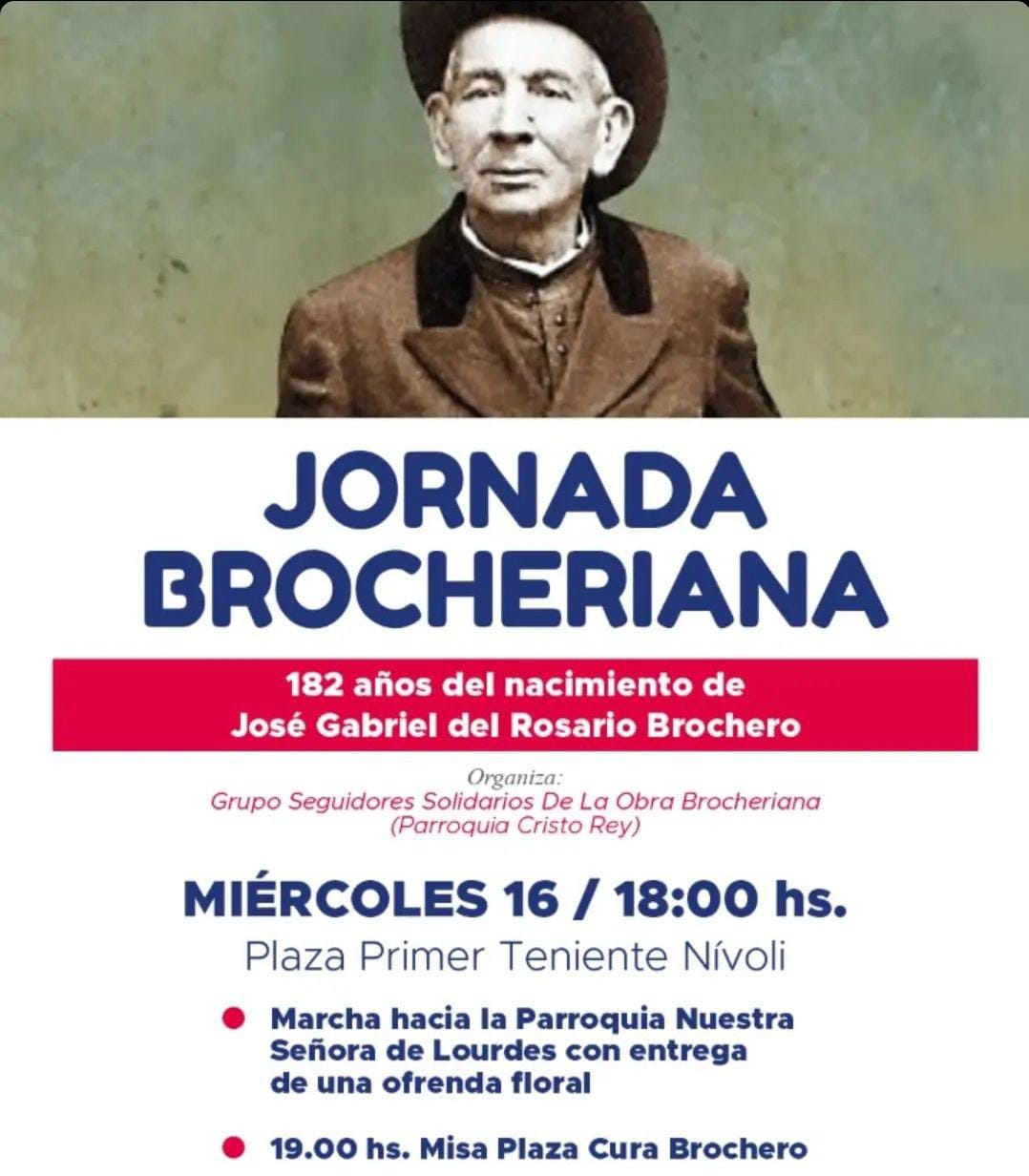 SE REALIZA HOY LA JORNADA BROCHERIANA