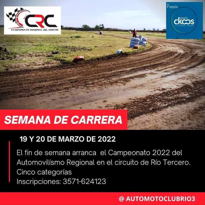 RUGIRÁN LOS MOTORES ESTE FIN DE SEMANA EN EL AUTÓDROMO *FRANCISCO MASSINI*