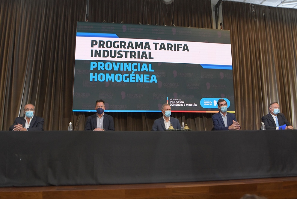 EL MINISTRO ACASTELLO HABLÓ DE LA IMPORTANCIA DE LA HOMOLOGACIÓN DE TARIFAS PARA INDUSTRIAS