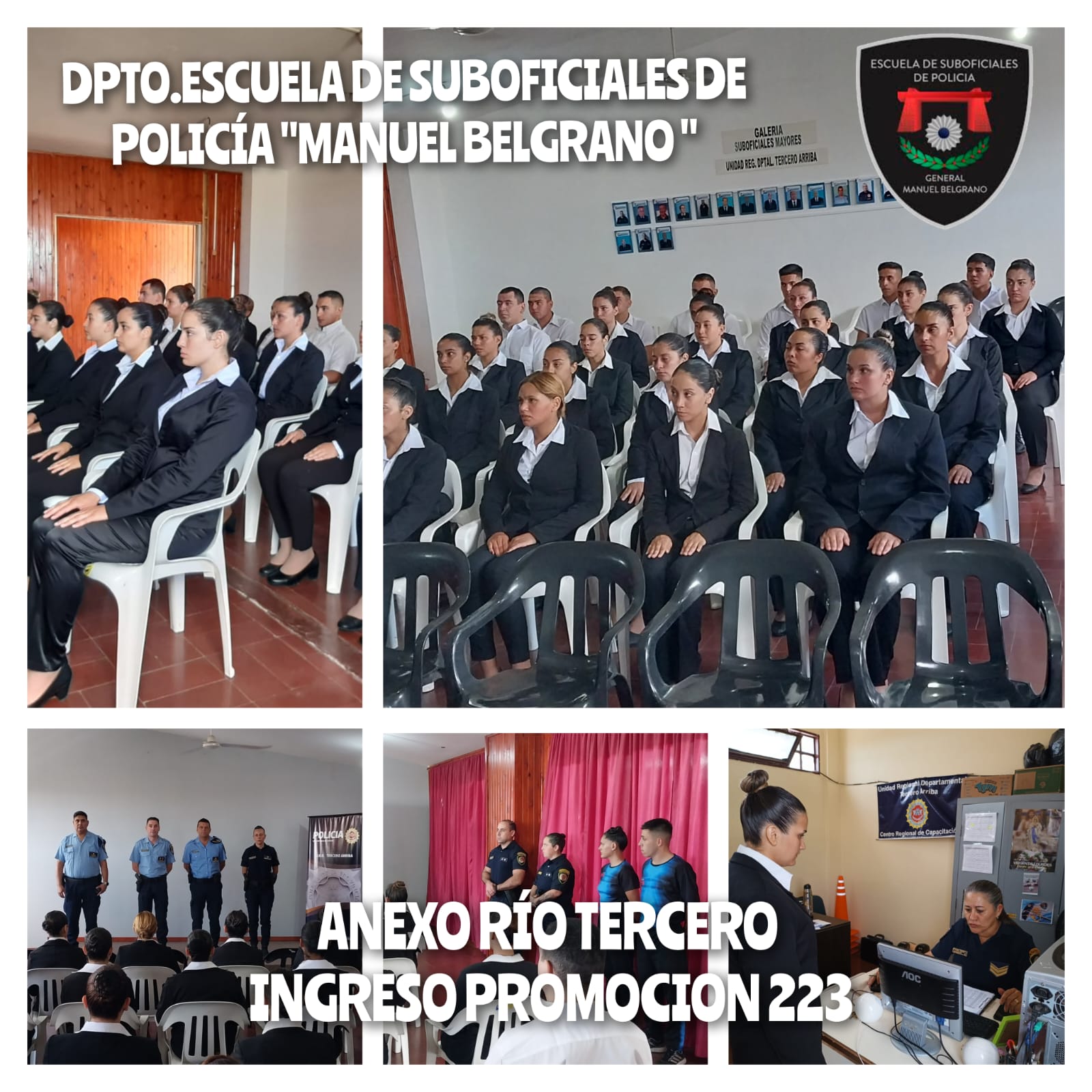 DIO INICIÓ EL CICLO LECTIVO DE LA ESCUELA DE SUBOFICIALES DE POLICÍAS 