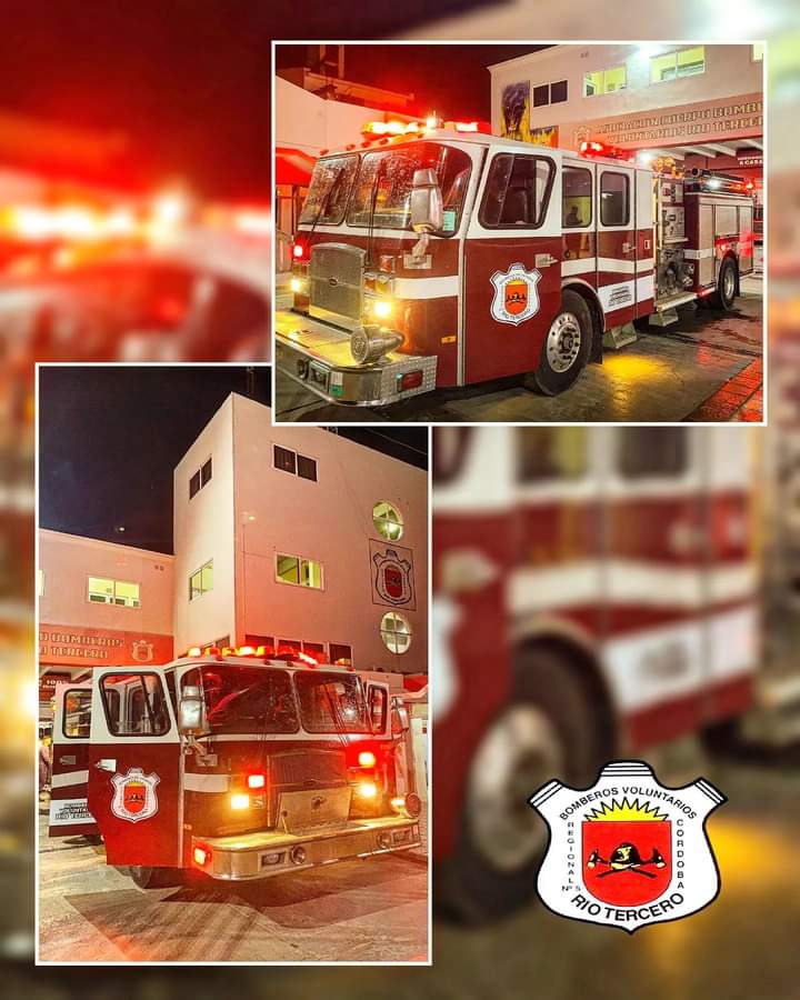 BOMBEROS RECIBIÓ UNA NUEVA UNIDAD QUE SIGNIFICA PODER *MEJORAR LAS PRESTACIONES  Y LOS TIEMPOS*