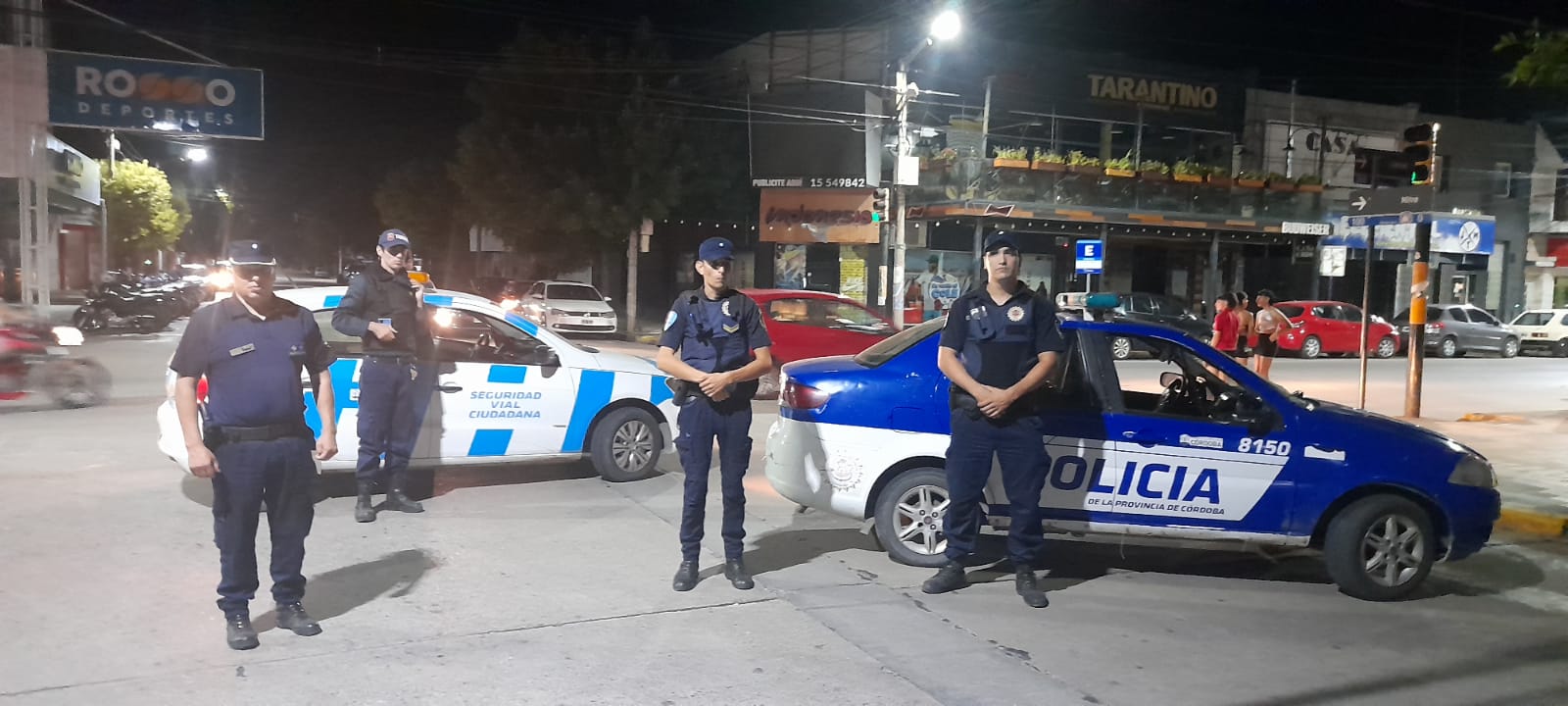 LA POLICÍA REALIZÓ OPERATIVO SALIDA DE BOLICHES