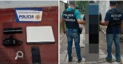 PARTE POLICIAL: ALLANAMIENTO POSITIVO POR UN HECHO DE ROBO HACE UNOS DÍAS EN BARRIO CASTAGNINO 