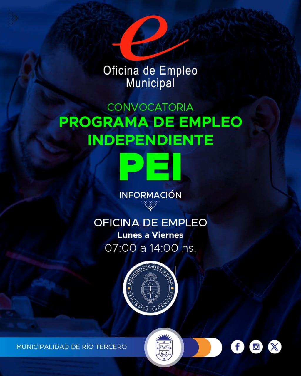CONVOCATORIA PARA FORMAR PARTE DEL PROGRAMA DE EMPLEO INDEPENDIENTE