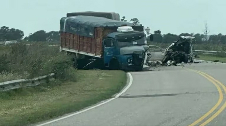 PARTE POLICIAL: ACCIDENTE DE TRÁNSITO CON PERSONA FALLECIDA ENTRE PAMPAYASTA Y OLIVA