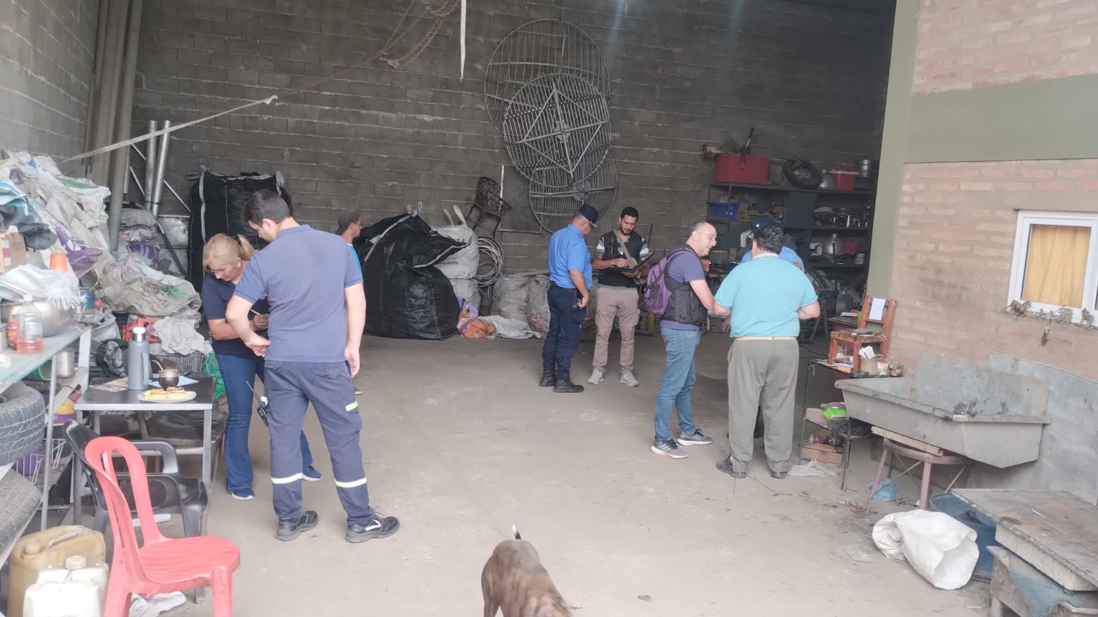 POLICIA Y MUNICIPIO REALIZARON CONTROLES EN TALLERES