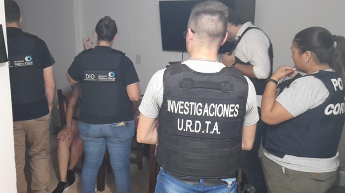 Parte Policial: Allanamiento y secuestro en barrio centro 