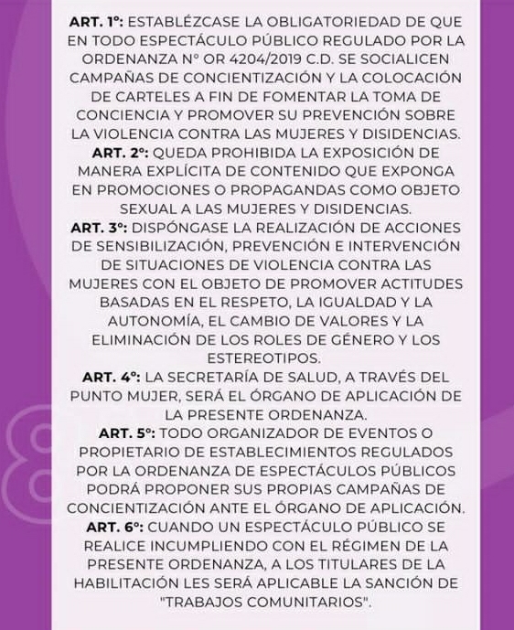 Rocío Comba: presentamos proyectos que demuestran el compromiso de lucha y defienden los derechos de la mujer