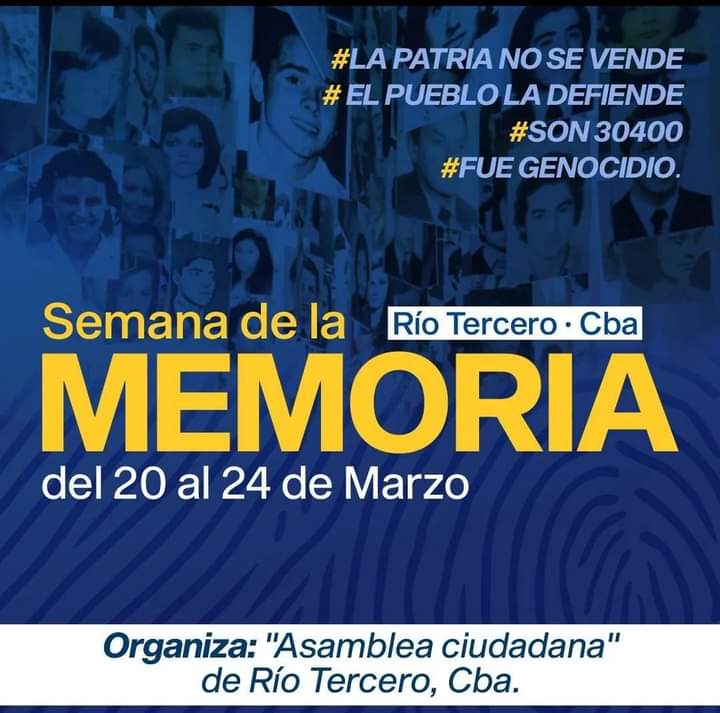 Julieta Berardo: coordinamos una serie de actividades para instalar la agenda por Memoria, Verdad y Justicia
