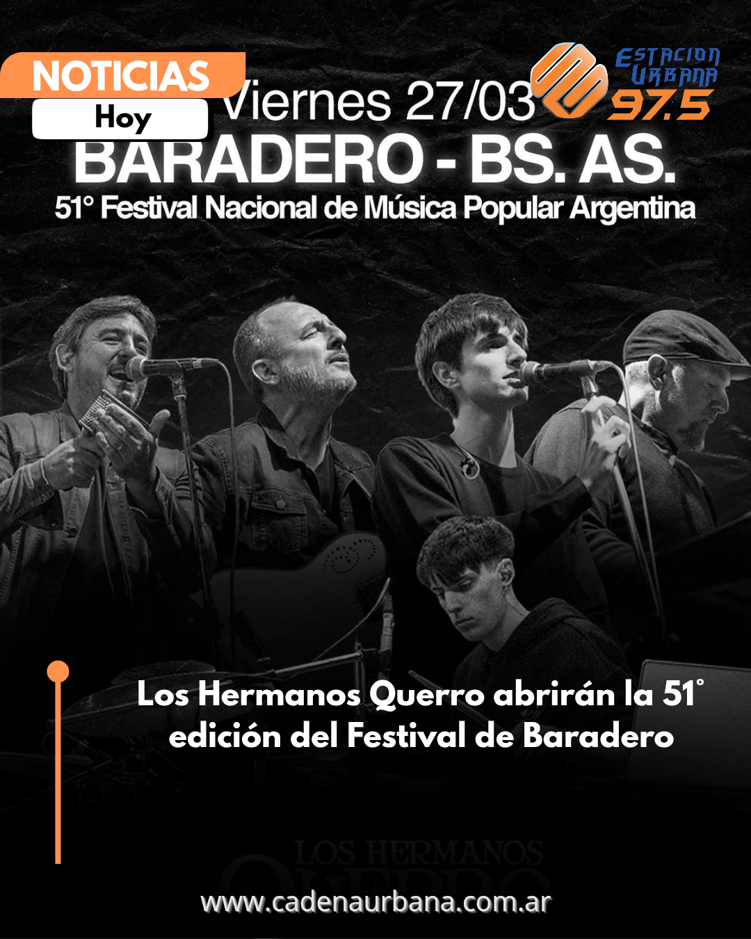 Los Hermanos Querro abrir&aacute;n la 51&deg; edici&oacute;n del Festival de Baradero