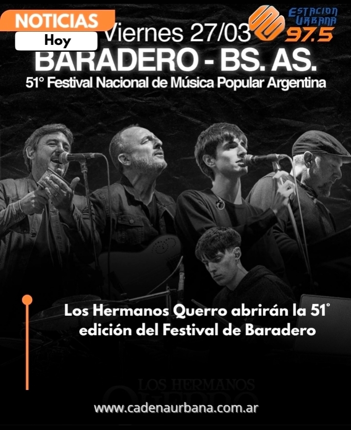 Los Hermanos Querro abrir&aacute;n la 51&deg; edici&oacute;n del Festival de Baradero