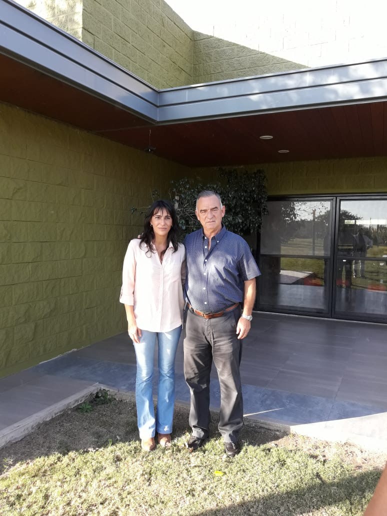 Estuvo en nuestra ciudad Natalia De La Sota visitando al candidato Pecho Lopez