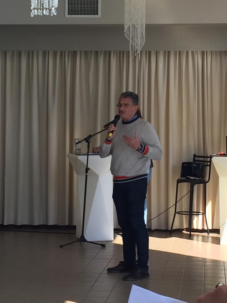Jos&eacute; Luis Scarlatto "Confi&oacute; plenamente que la gente acompa&ntilde;ara con su voto a nuestros Candidatos"