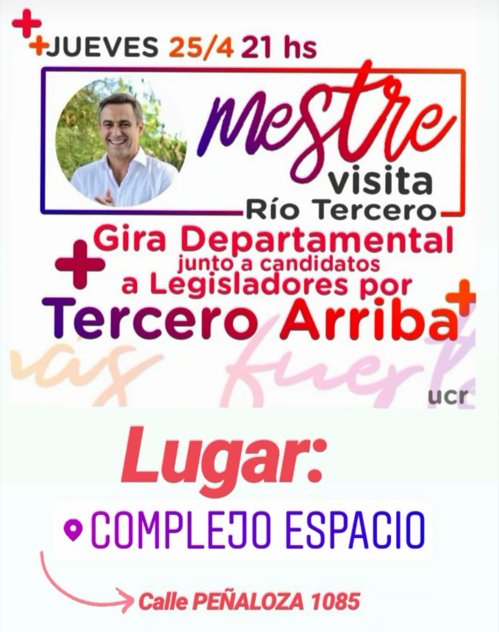 Mestre visitar&aacute; nuestra Ciudad