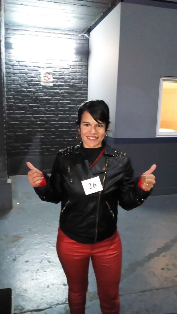Anyi Vera estuvo participando del casting de Pasi&oacute;n de S&aacute;bados