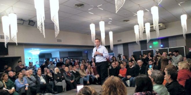 Ram&oacute;n Mestre estuvo de Campa&ntilde;a en nuestra Ciudad con duras criticas hacia el Gobernador Juan Schiaretti