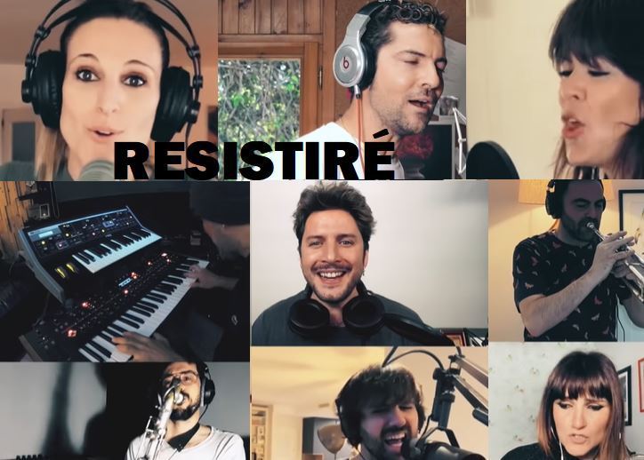 Una canto de esperanza  Coronavirus: m&aacute;s de 50 artistas se unen para grabar Resistir&eacute; 2020, el himno anti pandemia
