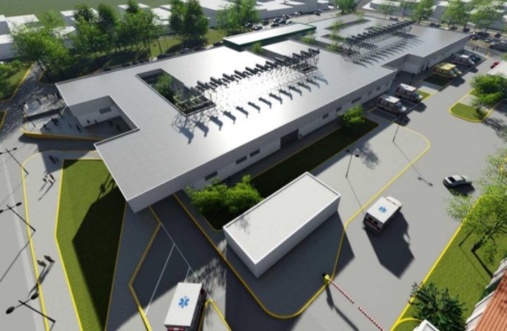RIO TERCERO Retoman la obra en el nuevo hospital