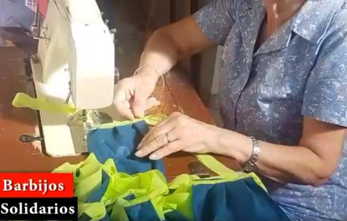 Ilda Piedrabuena "Confeccionamos y entregamos cerca de 1700 barbijos"