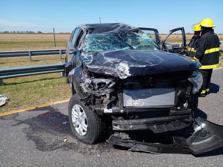 ACCIDENTE EN AUTOVÍA 36 ENTRE ALMAFUERTE Y LOS CÓNDORES 