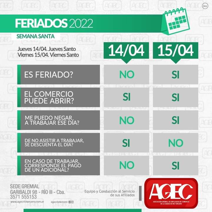 JOSÉ ORLANDI: EL JUEVES ES NO LABORABLE Y EL VIERNES FERIADO